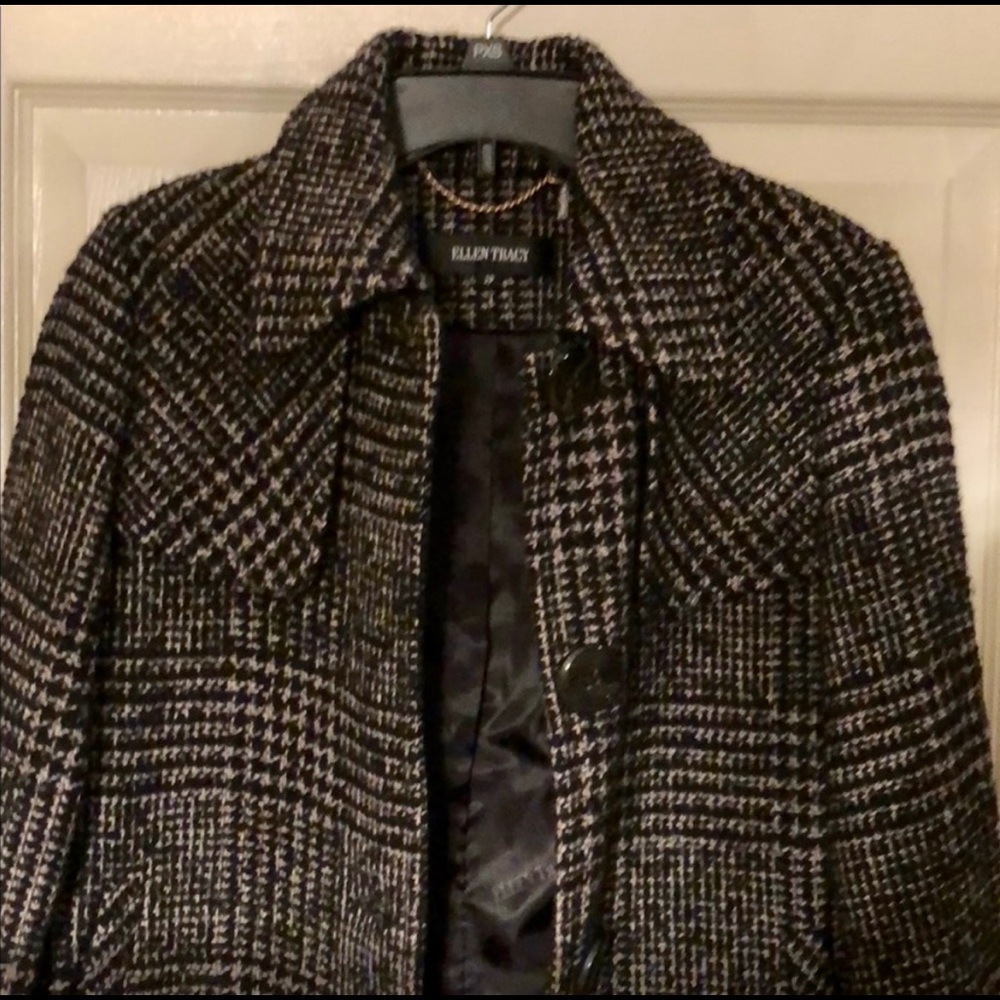 Ellen tracy Petite black/ gray